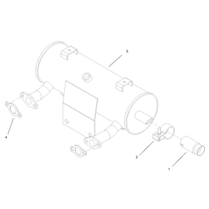 Muffler and Spark Arrester Assembly