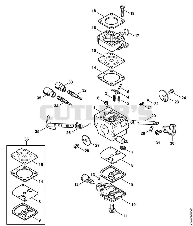 Carburetor 4134/18 ⇤ 811880965