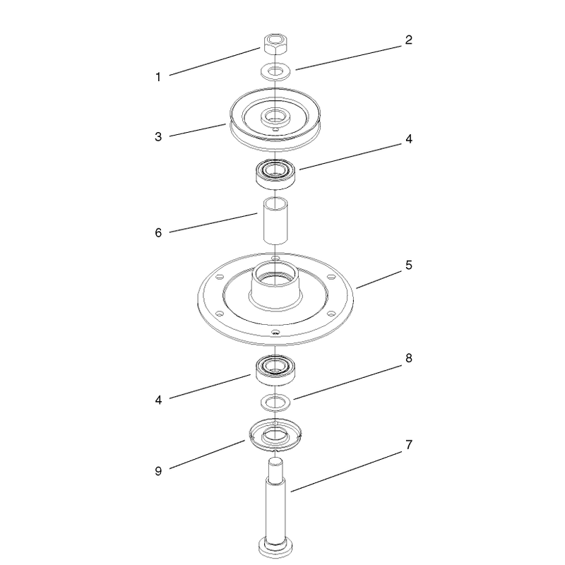 Spindle Housing Assembly No 104-6317