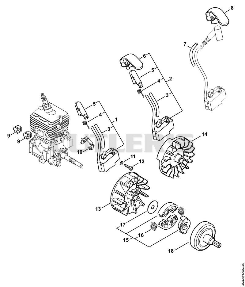 Ignition system, Clutch