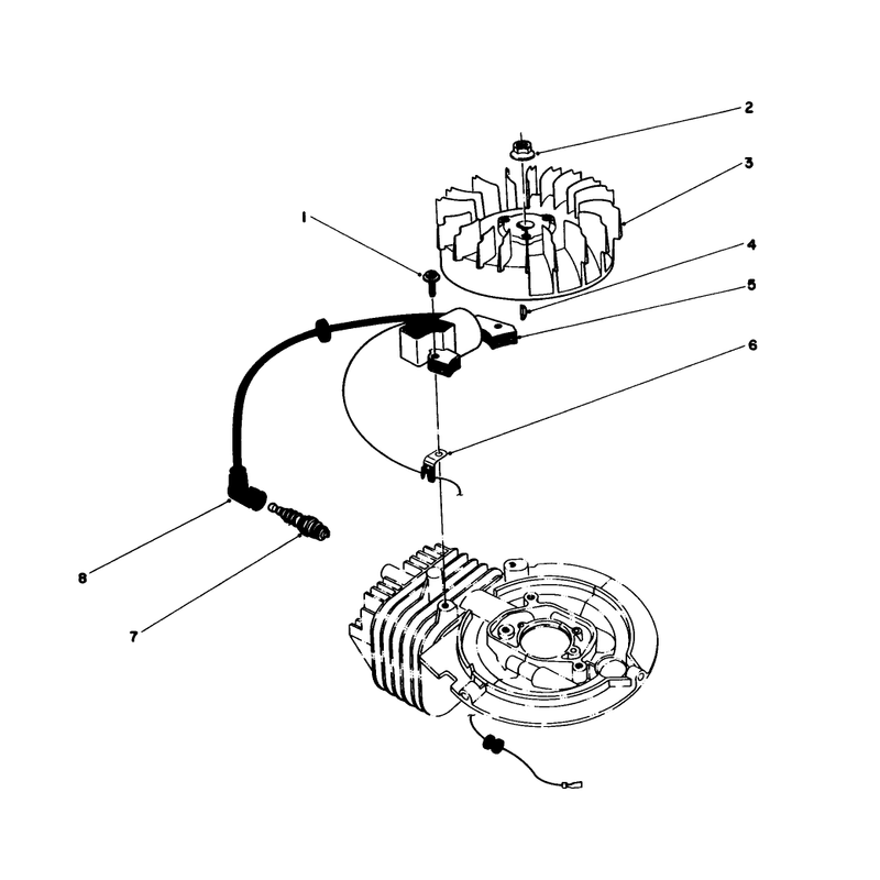 Flywheel & Magneto Assembly