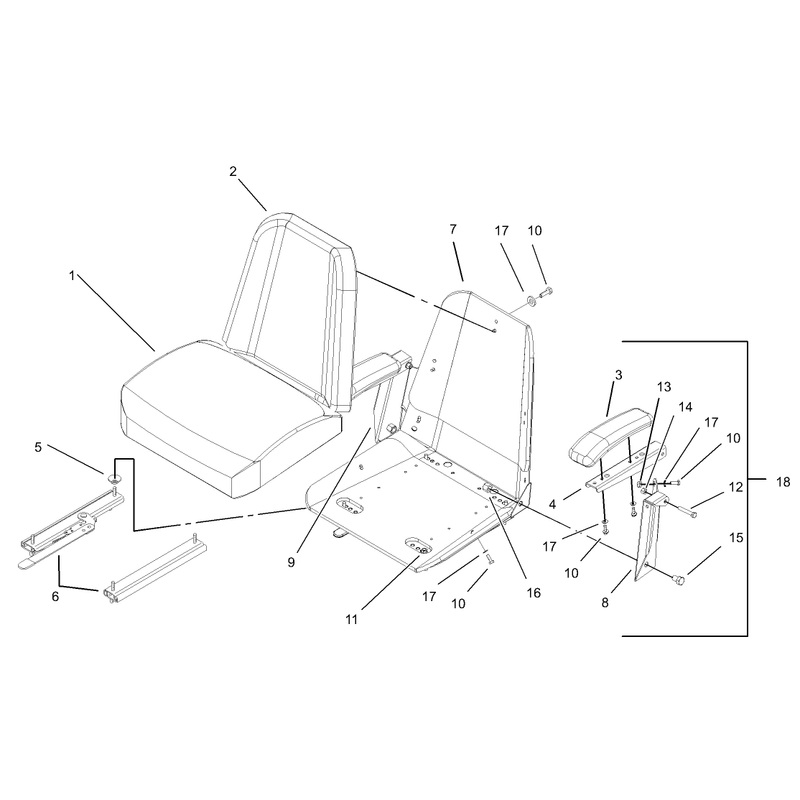 Seat Assembly No 1-633705