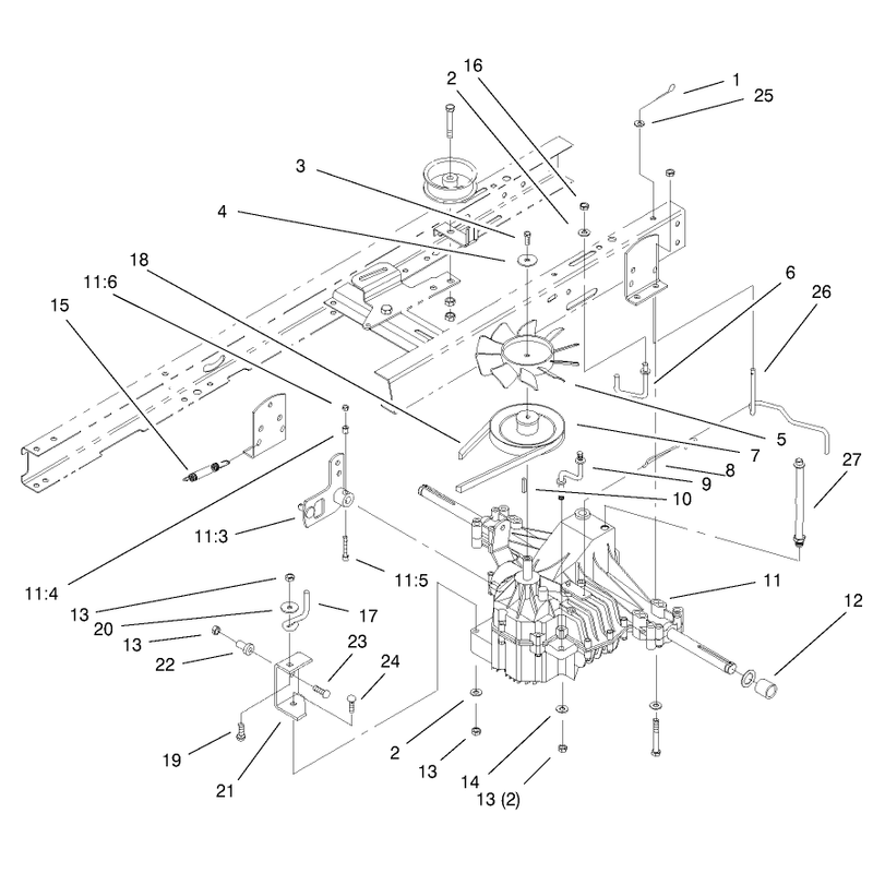 Hydro Transaxle Assembly