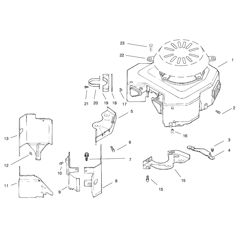 Blower Housing and Baffles