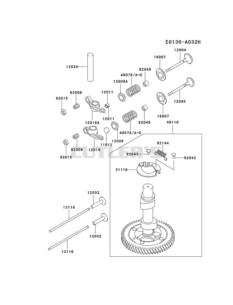 VALVE/CAMSHAFT