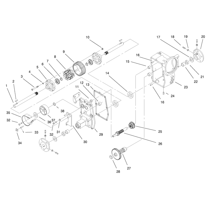 Hydro Transaxle Assembly