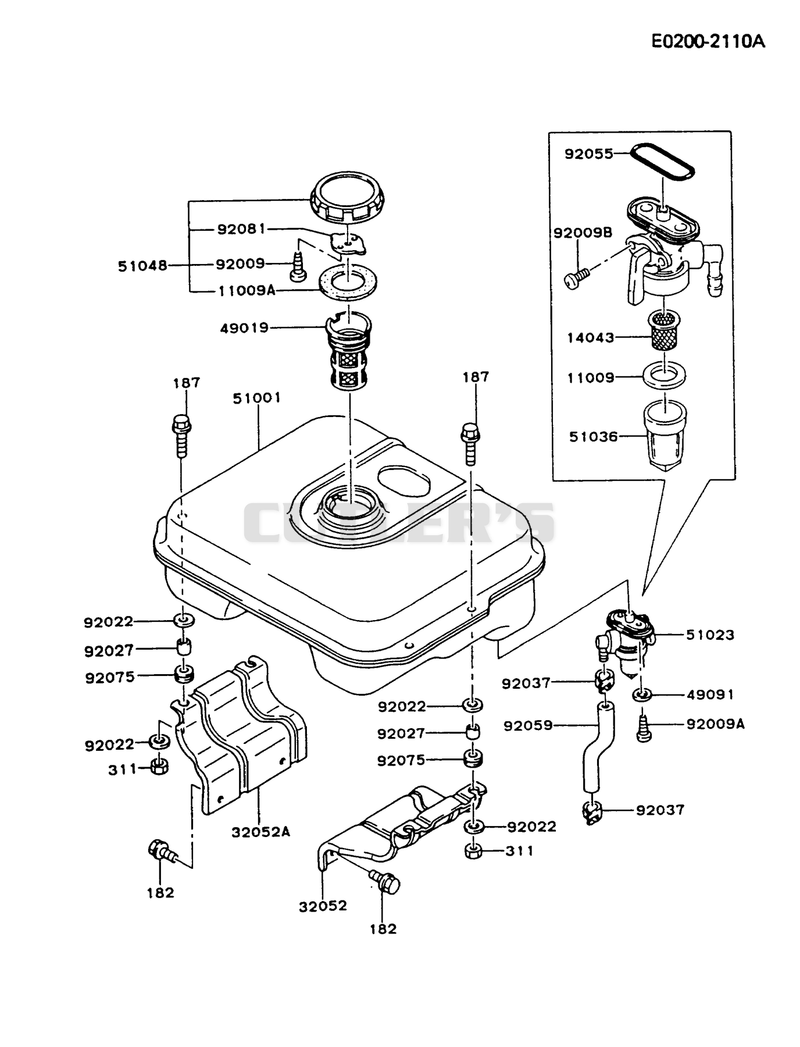 FUEL-TANK/FUEL-VALVE