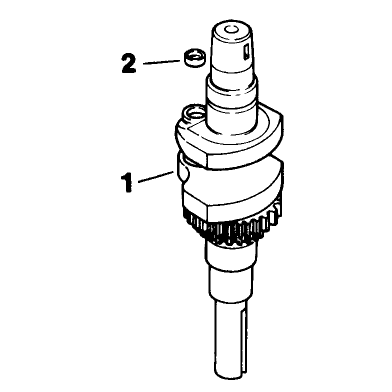Crankshaft Engine Kohler Model No Cv14t-1412