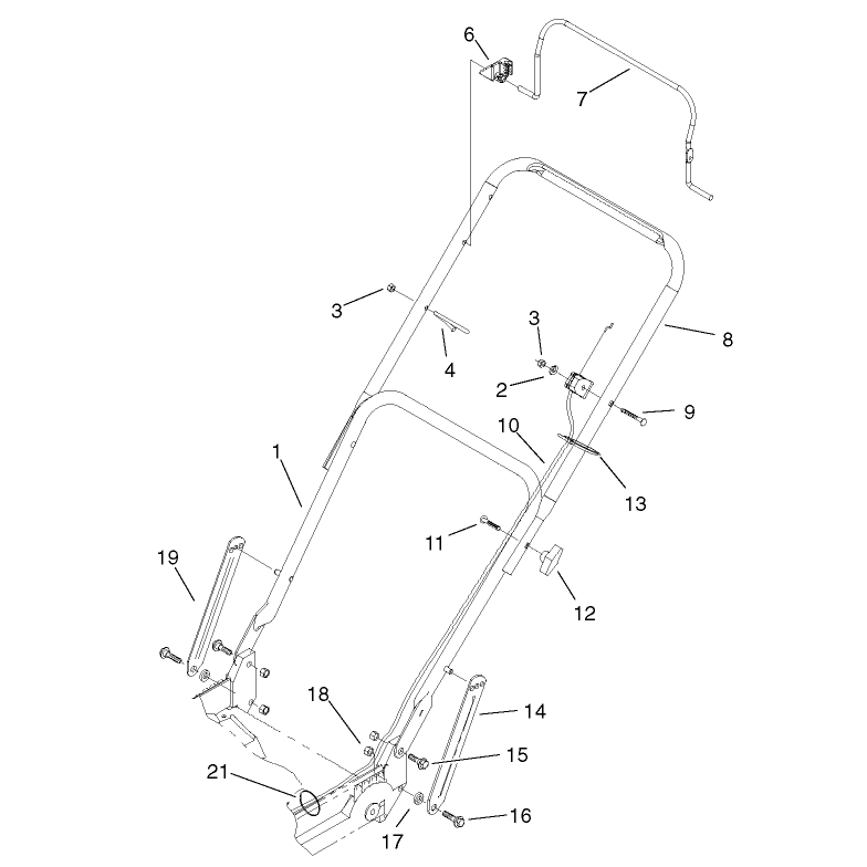 Handle and Control Assembly