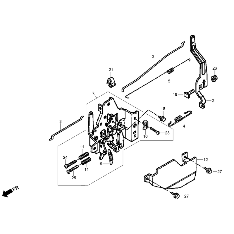 Control Assembly Honda GXV160UH2-A1T