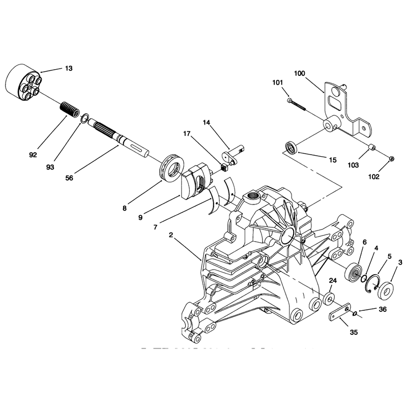 Hydro Transaxle Assembly