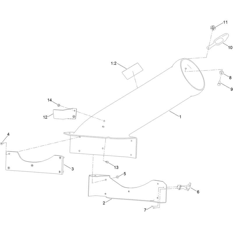 Chute Assembly No. 139-7458