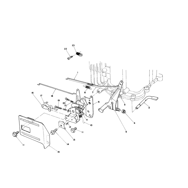 Governor Assembly (engine No. Vmk9)