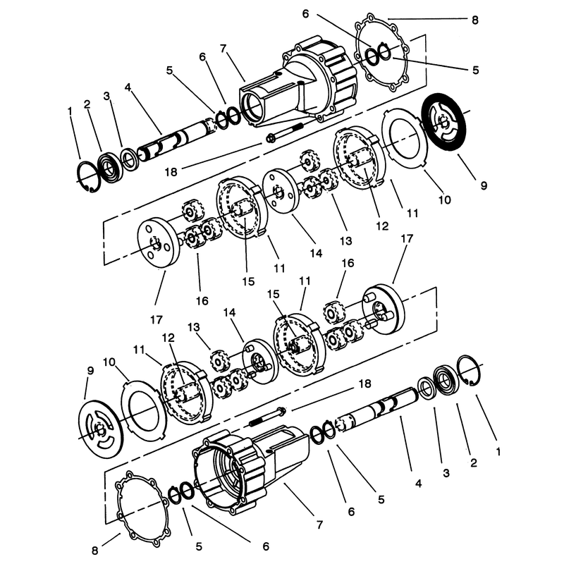 Transmission Eaton Model 751-045