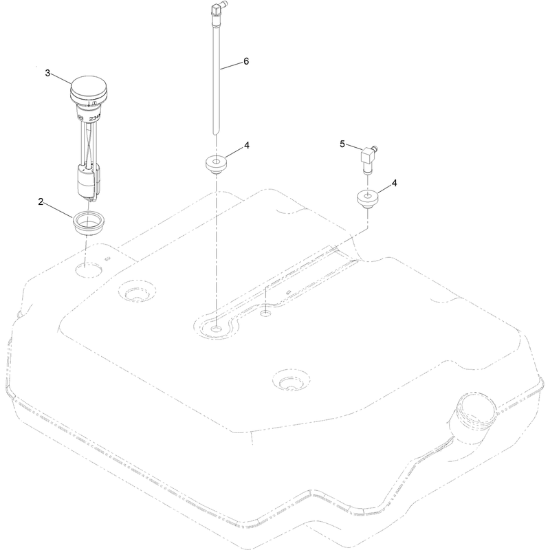 Fuel Tank Assembly No. 163-4137