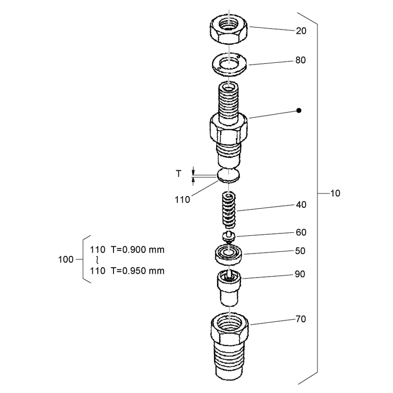 Nozzle Holder and Components