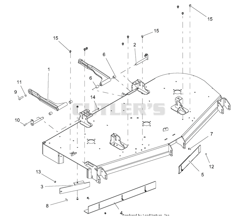 72 Inch Deck and Deck Mount