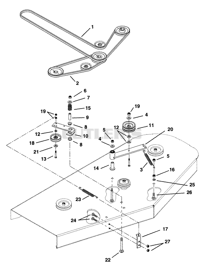 Mower Belts & Idlers