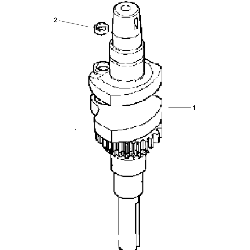 Crankshaft Assembly  Kohler Cv492s-27525