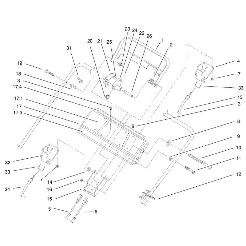 Controls Bails and Panel Assembly