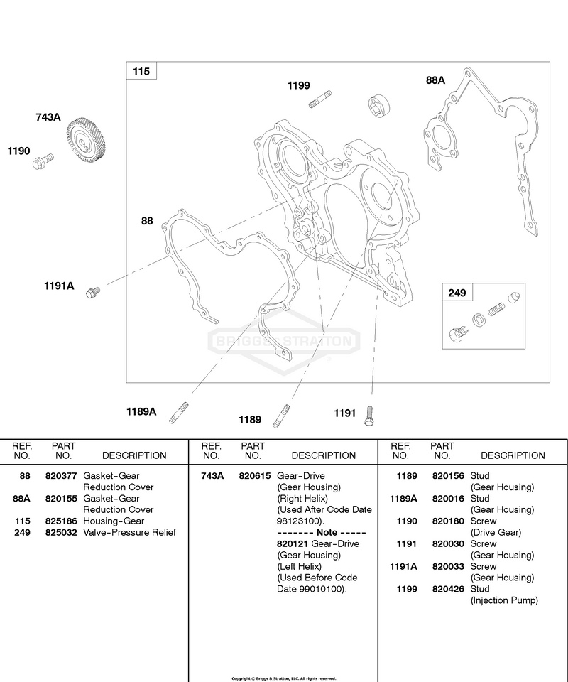 Gear Housing