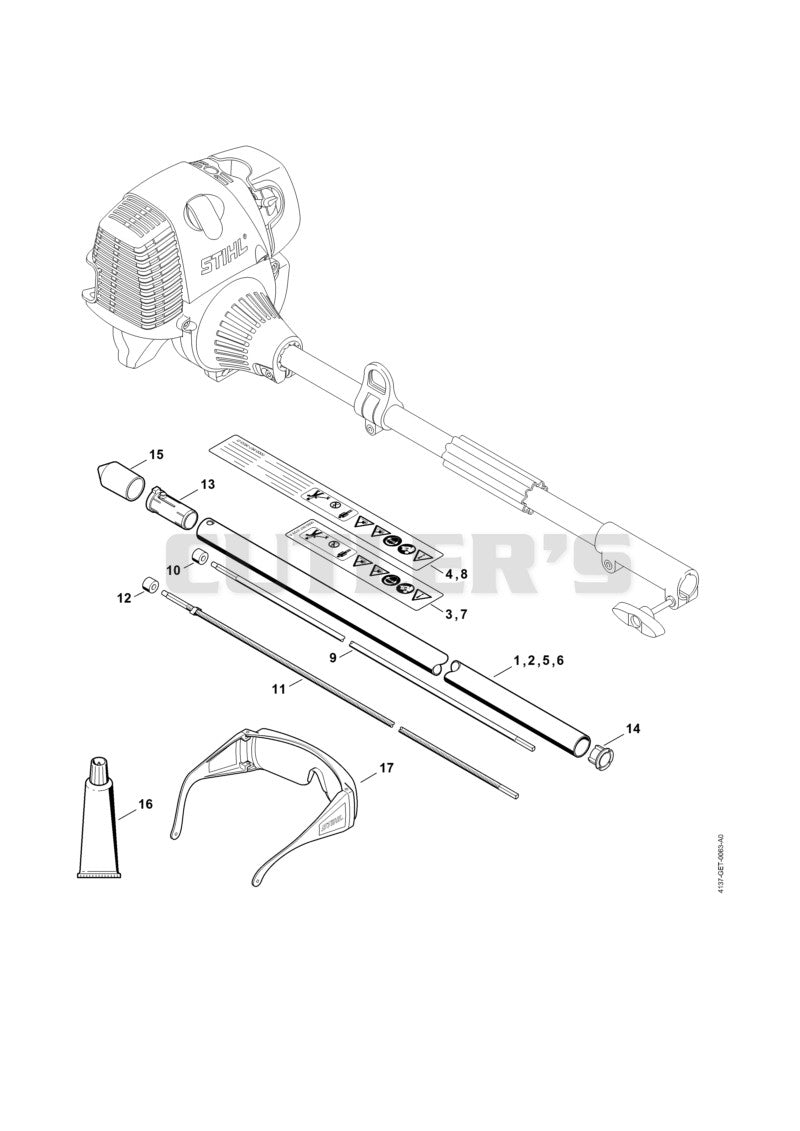 FCS-KM Drive tube assembly