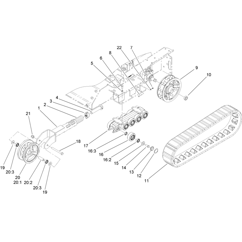 Track and Traction Assembly