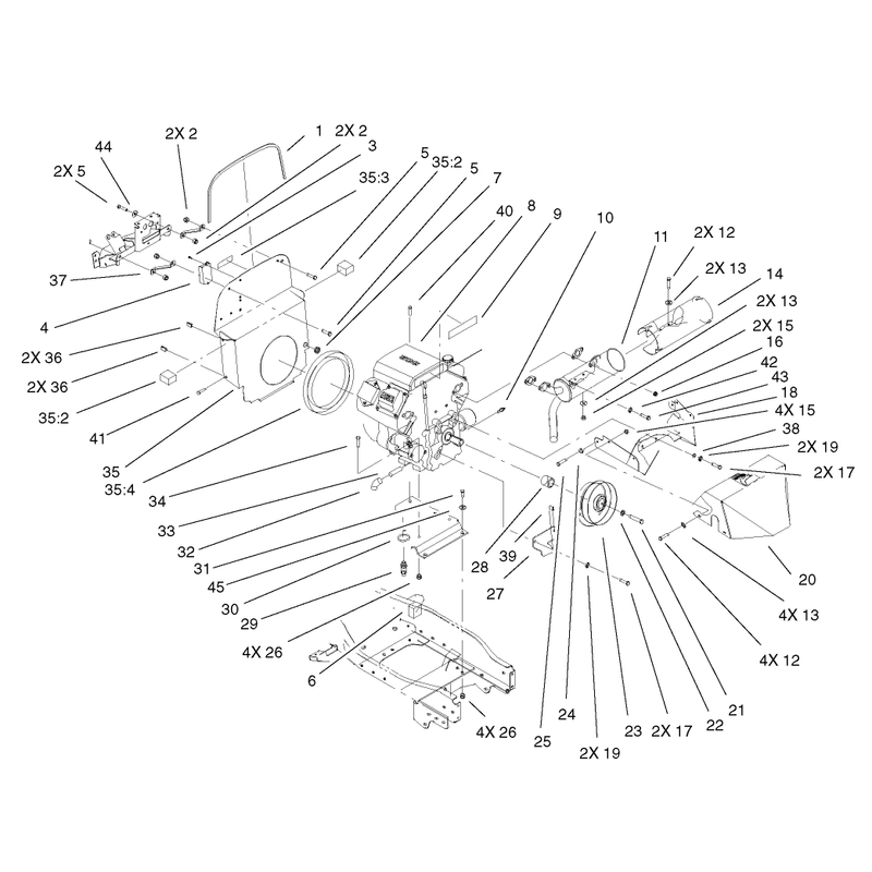 Air Cooled Engine Assembly