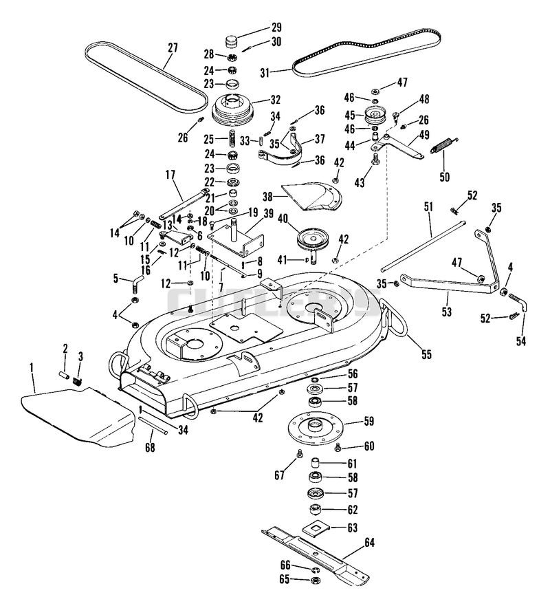 Rotary Mower 38"