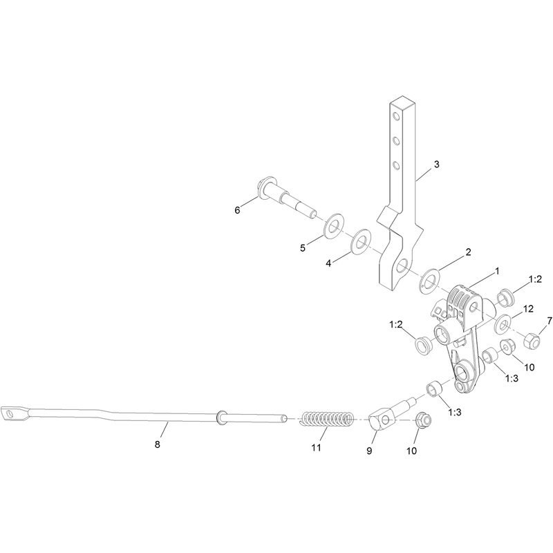LH Motion Control Assembly