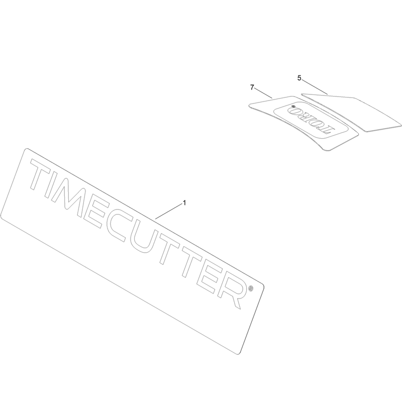 Model Specific Decal Assembly