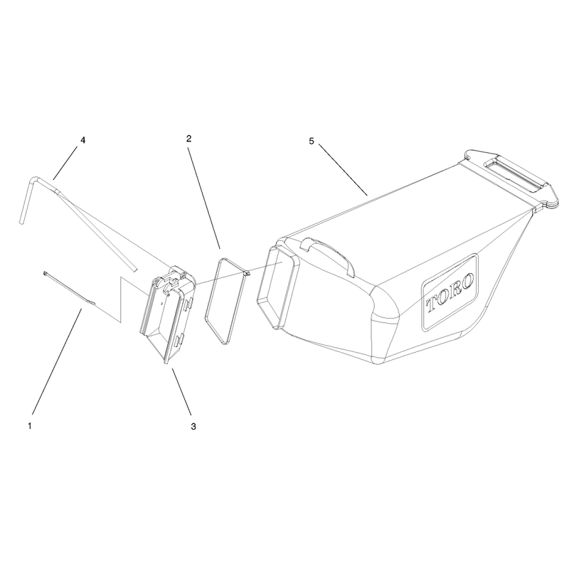 Grass Bag Assembly Model 20021 Only