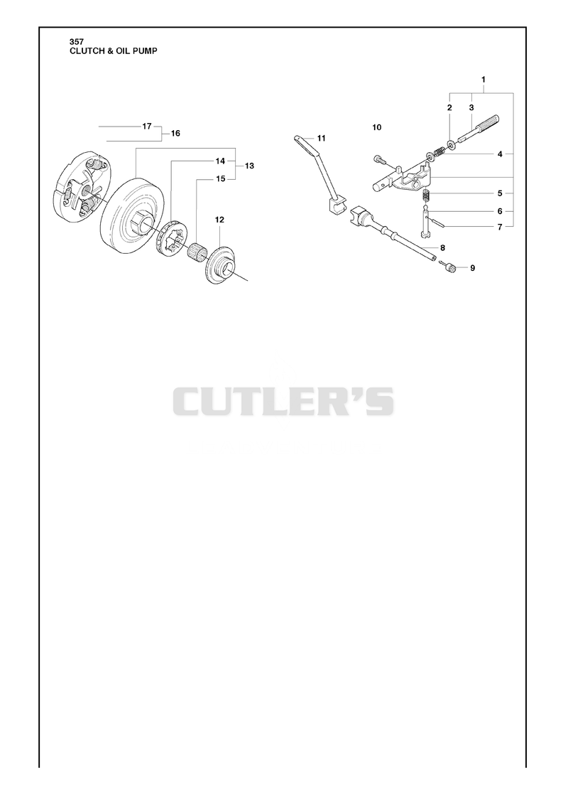 Clutch & Oil Pump