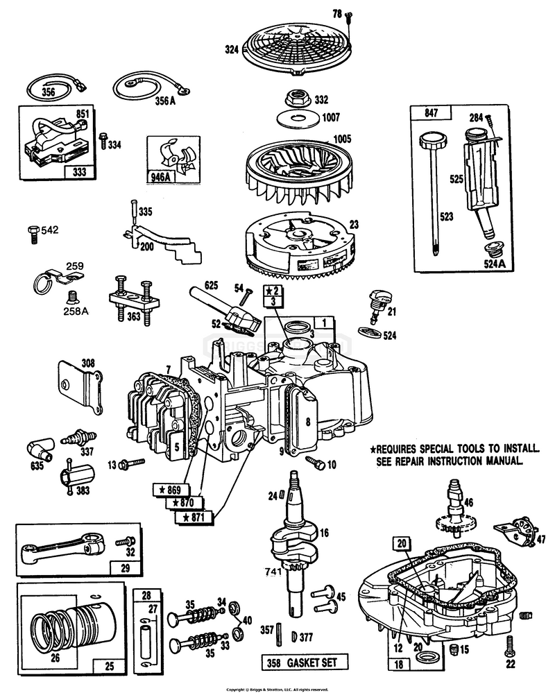 Cylinder,Sump,Piston,Oil Fill