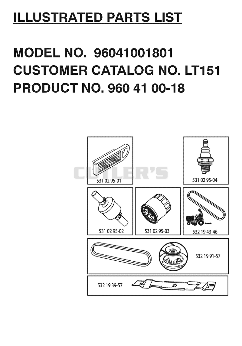 FREQUENTLY USED PARTS