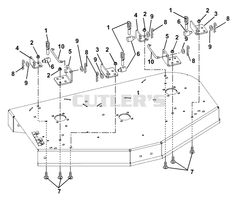 Handle And Stabilizer Brackets