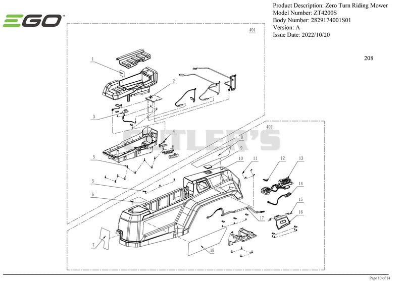 Left Cover Assembly