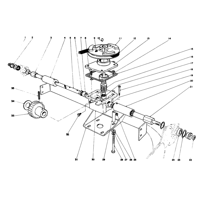Gear Case Assembly