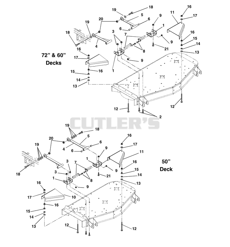 Mounting Arms And Belt Guards
