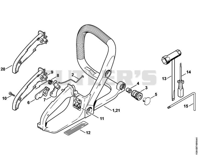Handle frame, Tools
