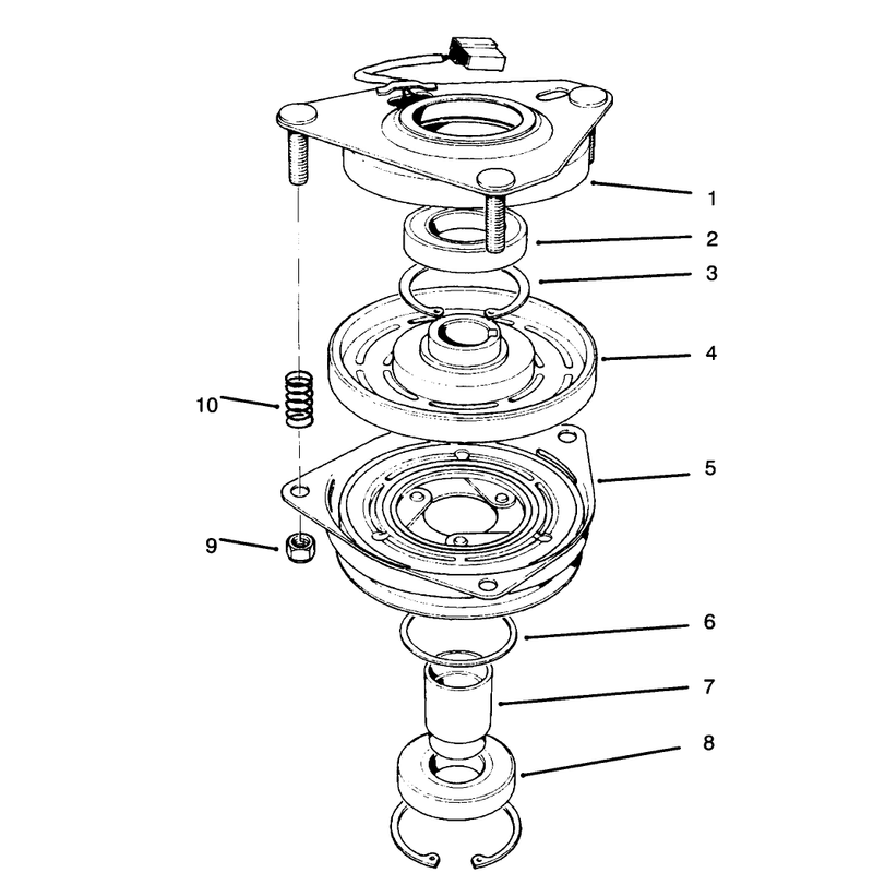 Clutch Assembly No 54-3200