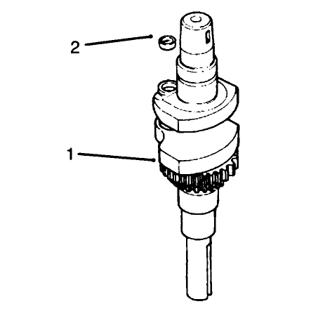 Crankshaft Engine Kohler Model No Cv14 S 1429