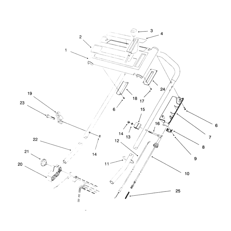 S P Handle Assembly