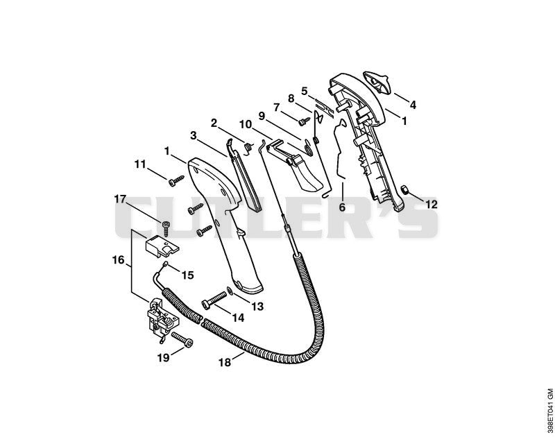 Control handle ⇥ 1 57 307 792 (29.2002)