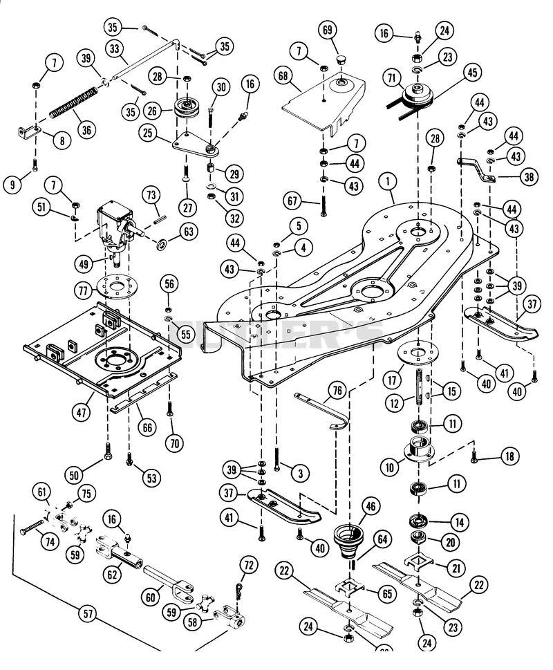 MOWER DRIVE 48"
