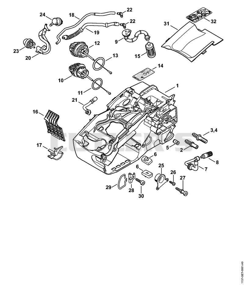 Motor housing