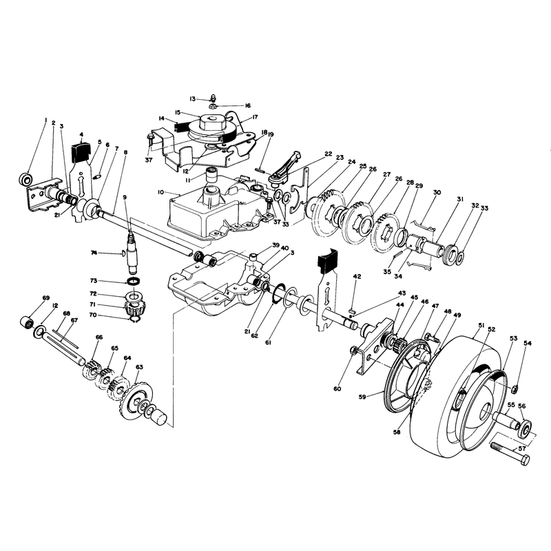 Gear Case Assembly
