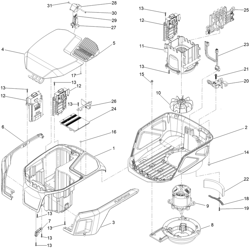 Motor Module Assembly No 147-0486