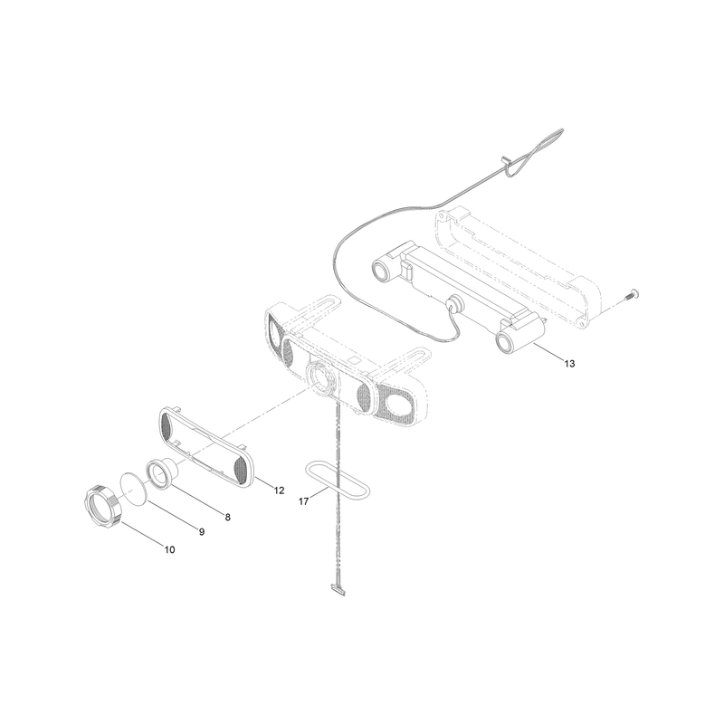 Light Camera Module Ultrasonic Assembly No 147-6427