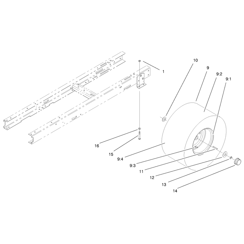 Rear Wheel Assembly